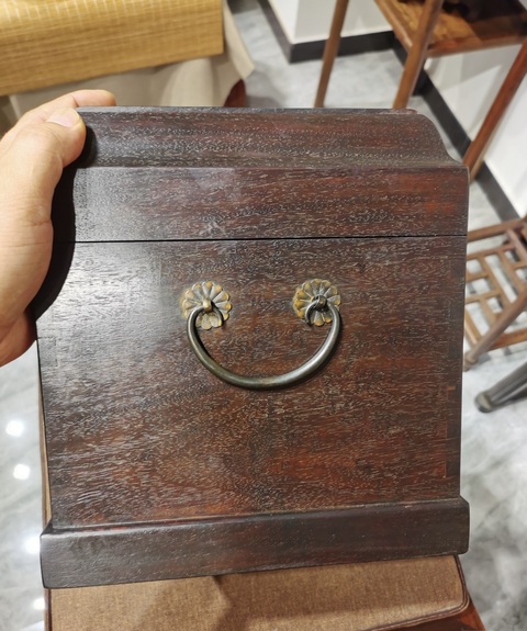 古玩雜項木箱真品鑒賞圖