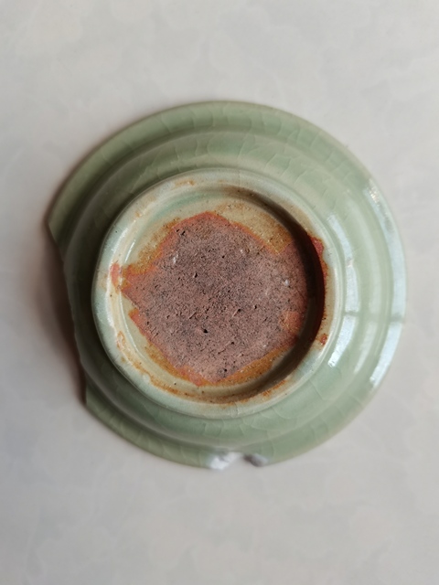 古玩陶瓷龍泉青瓷洗真品鑒賞圖