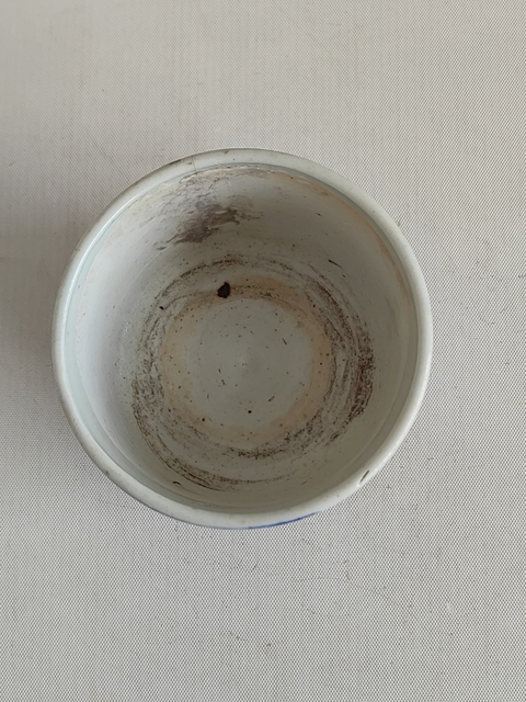古玩陶瓷青花花卉紋香爐拍賣,當前價格350元