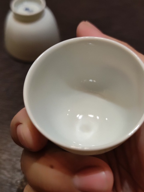 古玩陶瓷白瓷杯真品鑒賞圖