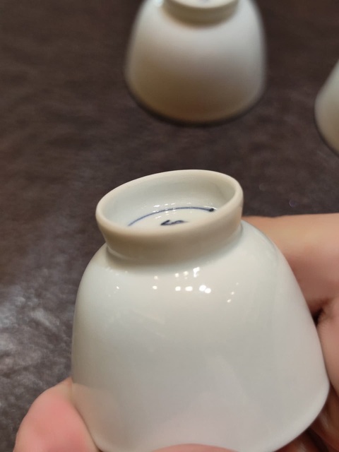 古玩陶瓷白瓷杯真品鑒賞圖