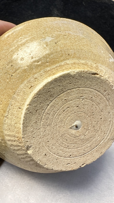 古玩陶瓷青白釉茶碗真品鑒賞圖