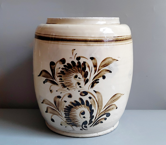 古玩陶瓷磁州窯罐真品鑒賞圖