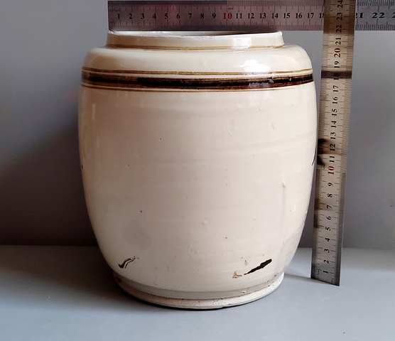 古玩陶瓷磁州窯罐真品鑒賞圖