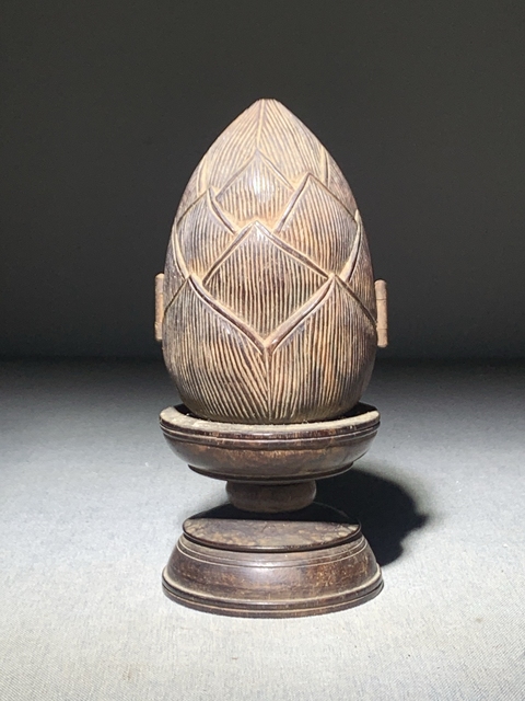 古玩雜項三寶佛龕真品鑒賞圖