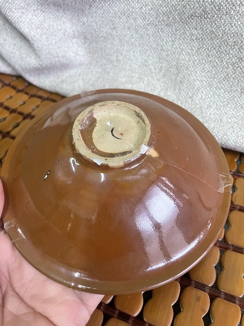 古玩陶瓷紅耀州斗笠盞拍賣,當(dāng)前價(jià)格15000元