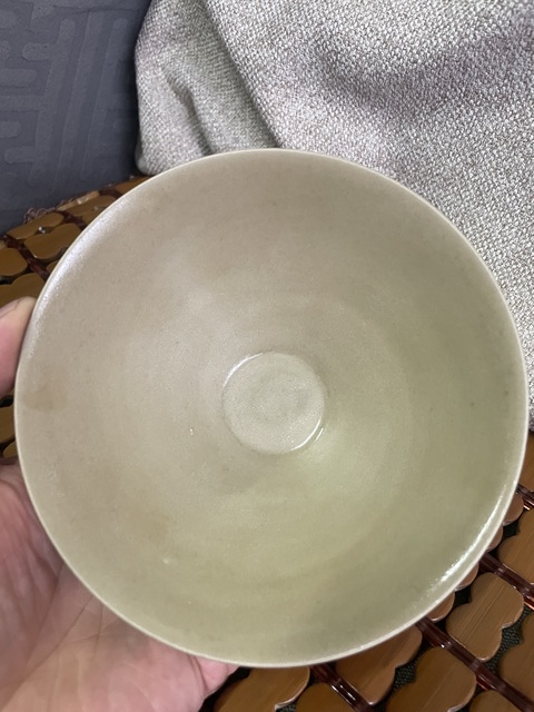 古玩陶瓷耀州窯薄胎青瓷盞拍賣，當前價格15000元