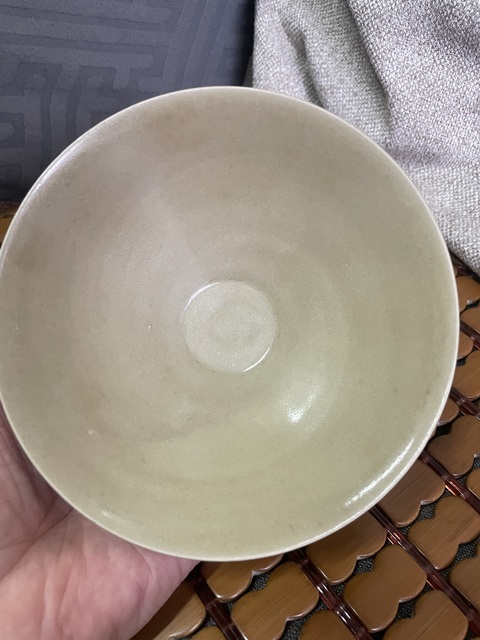 古玩陶瓷耀州窯薄胎青瓷盞拍賣，當前價格15000元