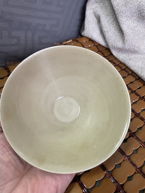 古玩陶瓷耀州窯薄胎青瓷盞拍賣，當前價格15000元