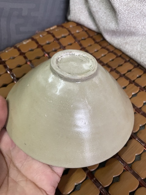 古玩陶瓷耀州窯薄胎青瓷盞拍賣，當前價格15000元
