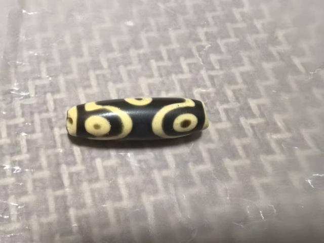 古玩玉器料器天珠真品鑒賞圖