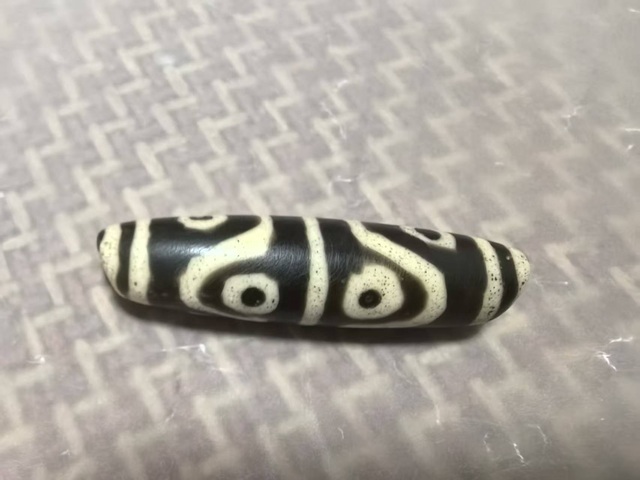 古玩玉器老料天珠真品鑒賞圖