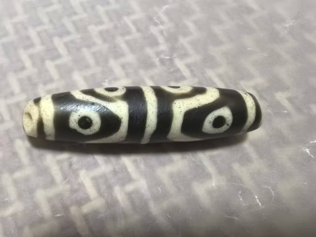 古玩玉器老料天珠真品鑒賞圖