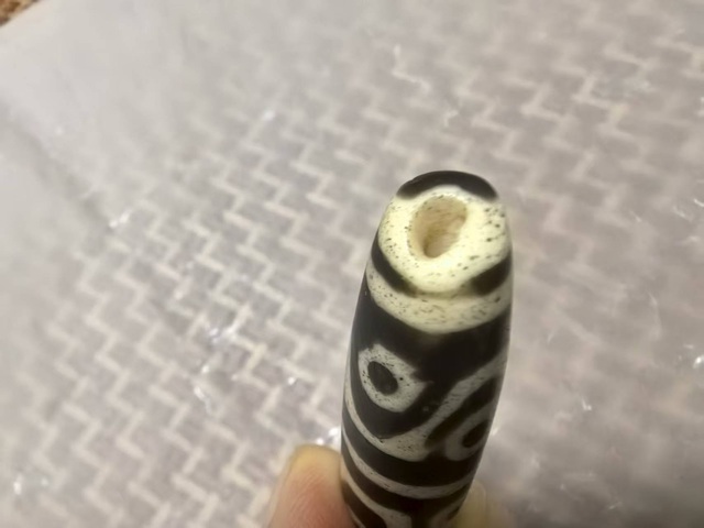 古玩玉器老料天珠真品鑒賞圖