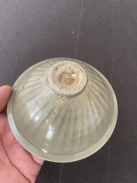 古玩陶瓷耀州窯團菊盞拍賣,當前價格24000元