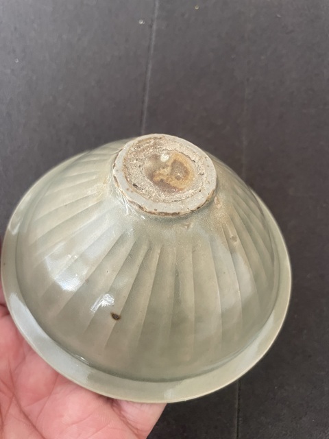 古玩陶瓷耀州窯團菊盞拍賣,當前價格24000元