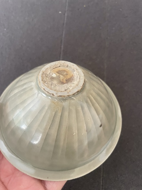 古玩陶瓷耀州窯團菊盞拍賣,當前價格24000元