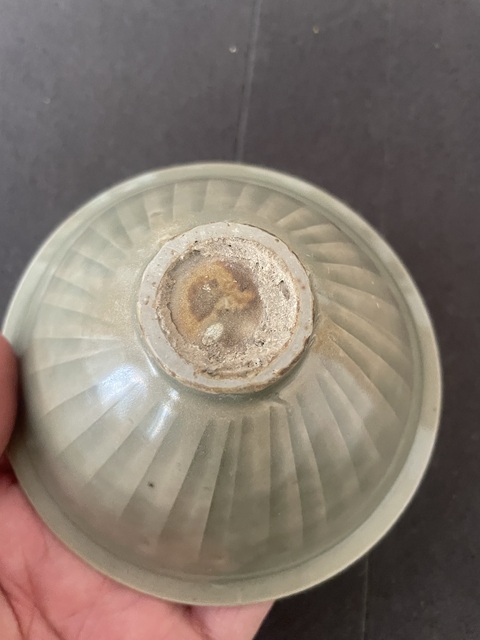 古玩陶瓷耀州窯團菊盞拍賣,當前價格24000元