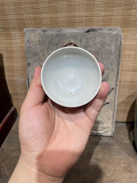 古玩陶瓷元代.卵白釉茶碗拍賣,當前價格1500元