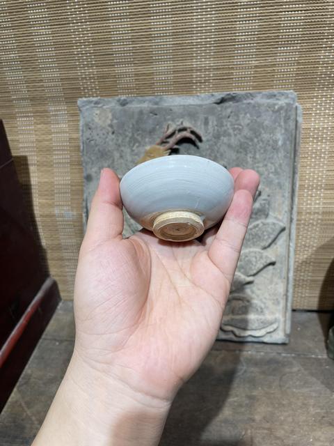 古玩陶瓷元代.卵白釉茶碗拍賣,當前價格1500元