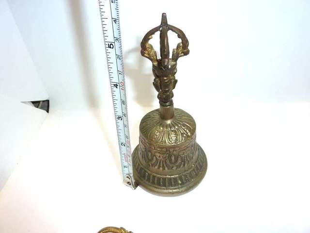 古玩銅器金剛鈴真品鑒賞圖