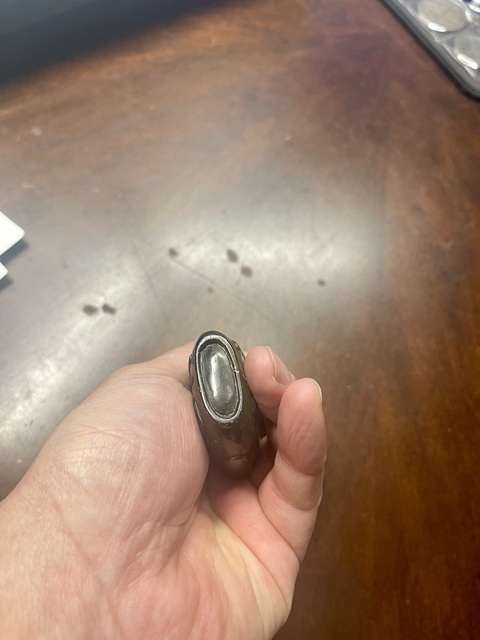古玩玉器老料子鼻煙壺真品鑒賞圖