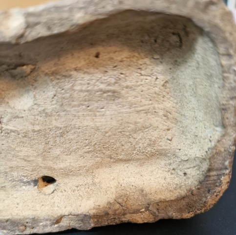 古玩陶瓷白釉褐彩燭臺真品鑒賞圖