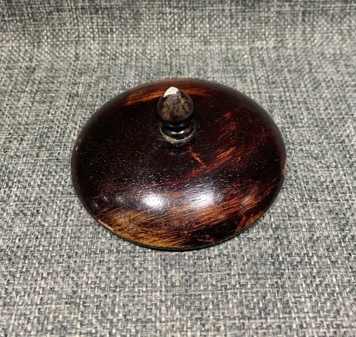 古玩陶瓷花果紋粉彩西瓜罐真品鑒賞圖