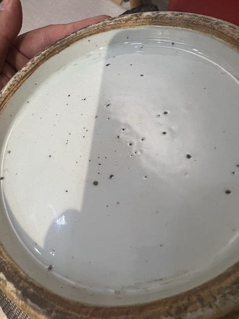 古玩陶瓷青化吹藍蒼龍教子瓶真品鑒賞圖