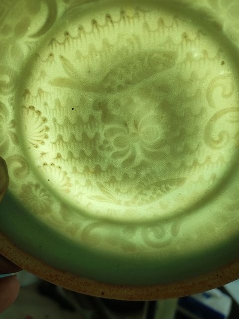 古玩陶瓷湖田窯雙魚洗真品鑒賞圖