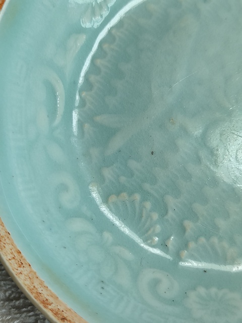 古玩陶瓷湖田窯雙魚洗真品鑒賞圖