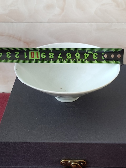 古玩陶瓷青白釉刻花斗笠盞拍賣,當前價格1800元