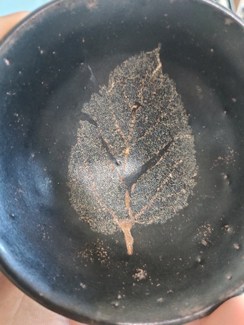 古玩陶瓷吉州窯木葉盞拍賣,當前價格68000元