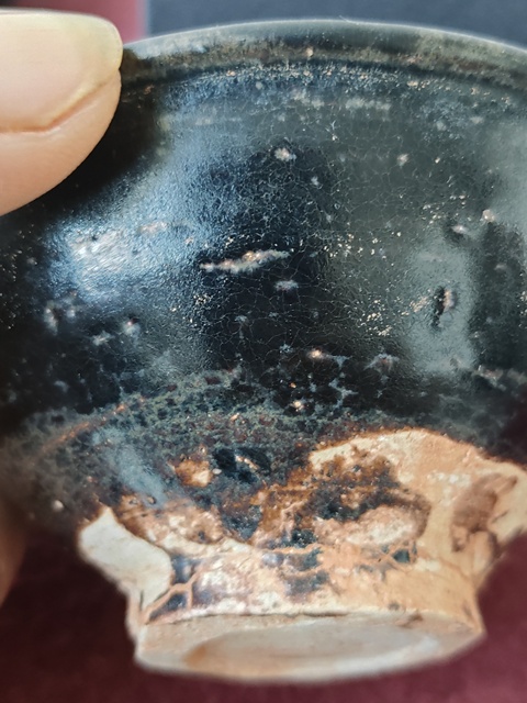 古玩陶瓷吉州窯木葉盞拍賣,當前價格68000元