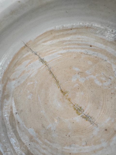 古玩陶瓷德化窯青花山水紋三足香爐真品鑒賞圖