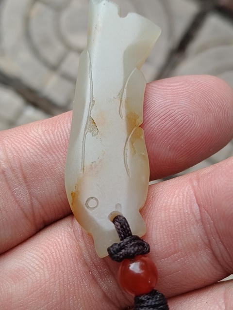 古玩玉器玉魚真品鑒賞圖