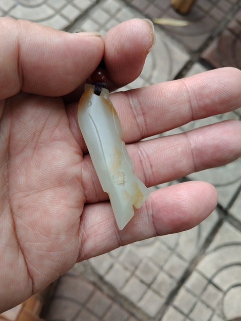 古玩玉器玉魚真品鑒賞圖