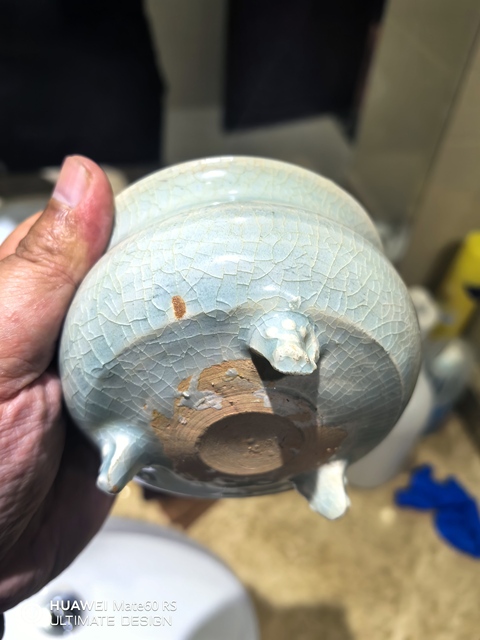 古玩陶瓷影青香爐真品鑒賞圖