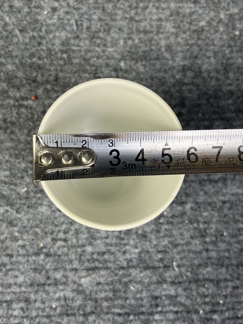 古玩陶瓷料彩聞香杯真品鑒賞圖