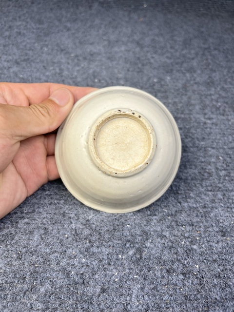 古玩陶瓷白釉茶圓拍賣，當前價格1588元