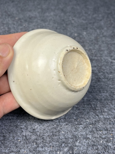 古玩陶瓷白釉茶圓拍賣，當前價格1588元