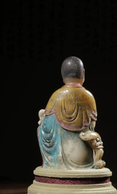 古玩雜項人物擺件真品鑒賞圖