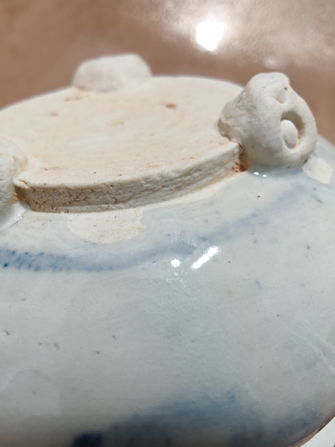 古玩陶瓷青花香爐真品鑒賞圖