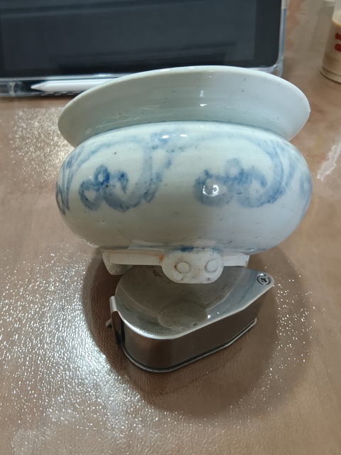 古玩陶瓷青花香爐真品鑒賞圖