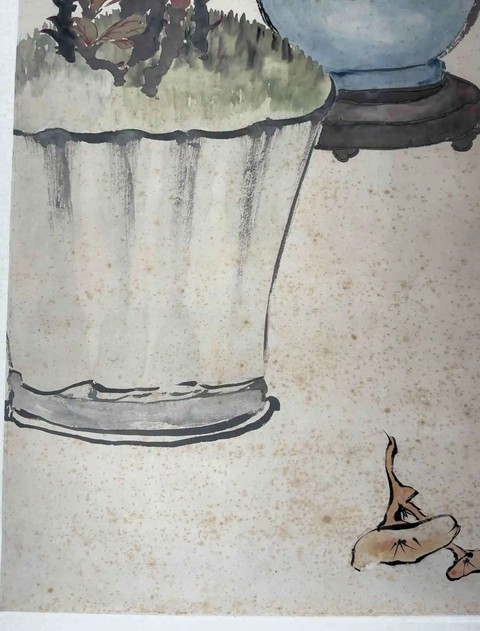 古玩字畫任薰款真品鑒賞圖