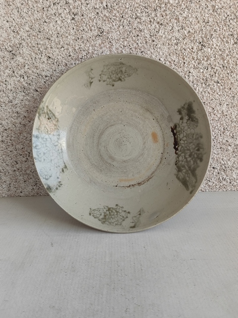 古玩陶瓷青花魚化龍紋盤拍賣,當前價格680元