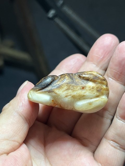 古玩玉器瑞獸真品鑒賞圖