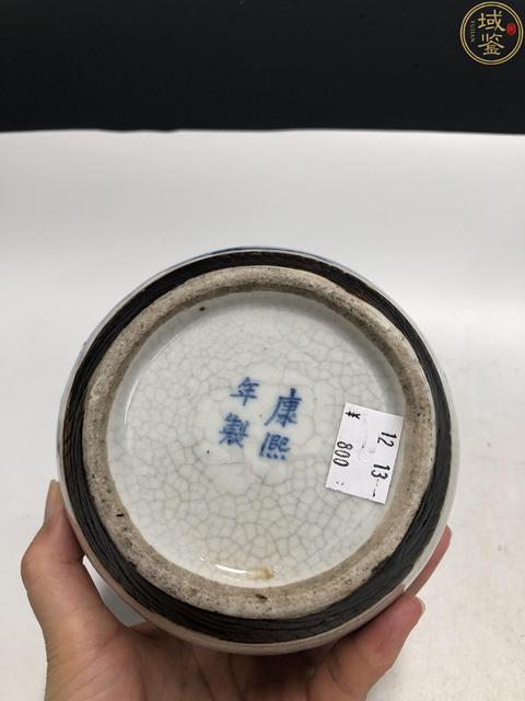 古玩陶瓷清晚·哥釉青花山水人物紋
罐拍賣,當前價格1388元