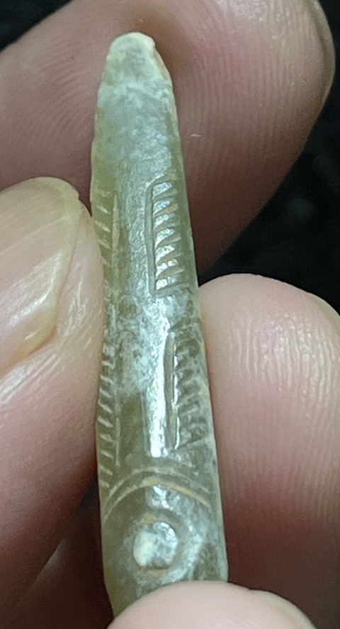 古玩玉器玉魚真品鑒賞圖