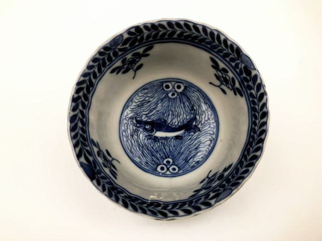 古玩陶瓷清光緒.鯉鱖鰱鳙魚紋杯拍賣,當前價格376元